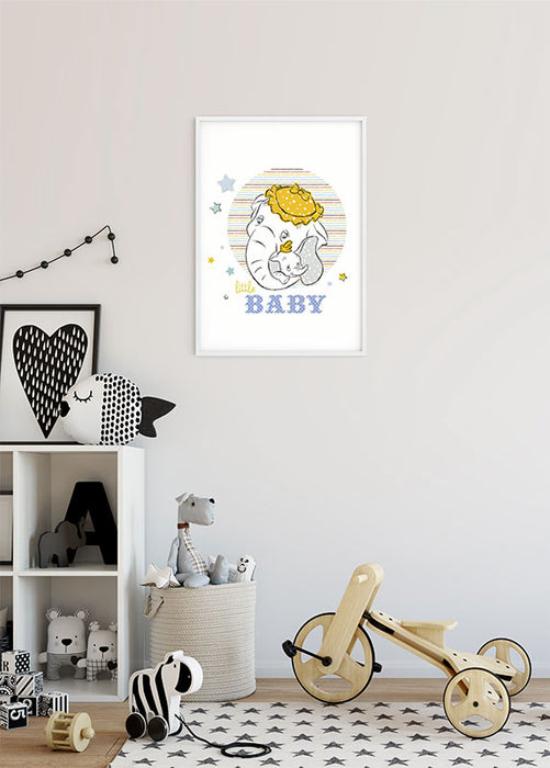 Komar NEU | Wandbild - Dumbo Little Baby - Größe 30 x 40 cm