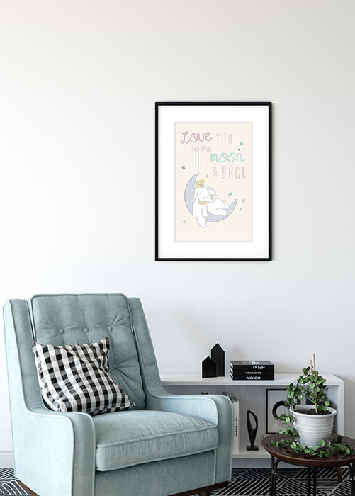Komar NEU | Wandbild - Dumbo Moon - Größe 30 x 40 cm