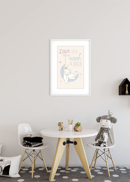 Wandbild - Dumbo Moon