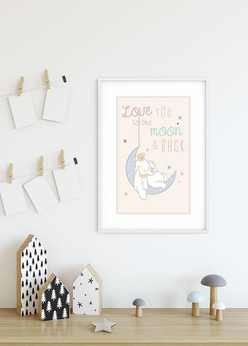 Wandbild - Dumbo Moon