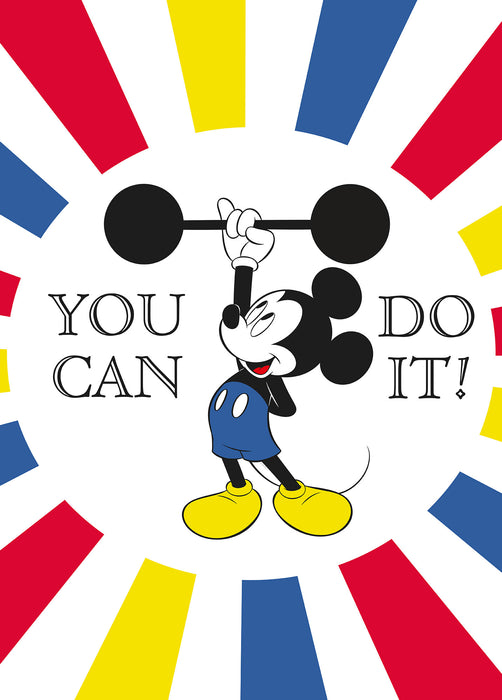 Wandbild - Mickey Mouse Do it