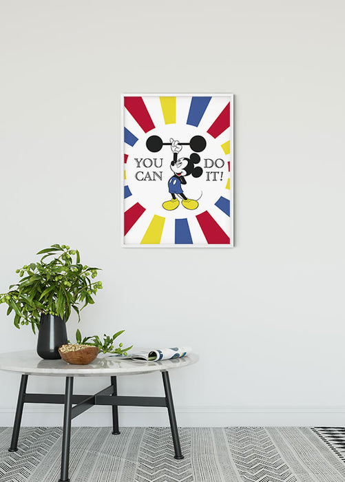 Komar NEU | Wandbild - Mickey Mouse Do it - Größe 50 x 70 cm