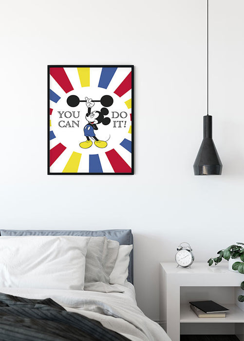 Komar NEU | Wandbild - Mickey Mouse Do it - Größe 30 x 40 cm