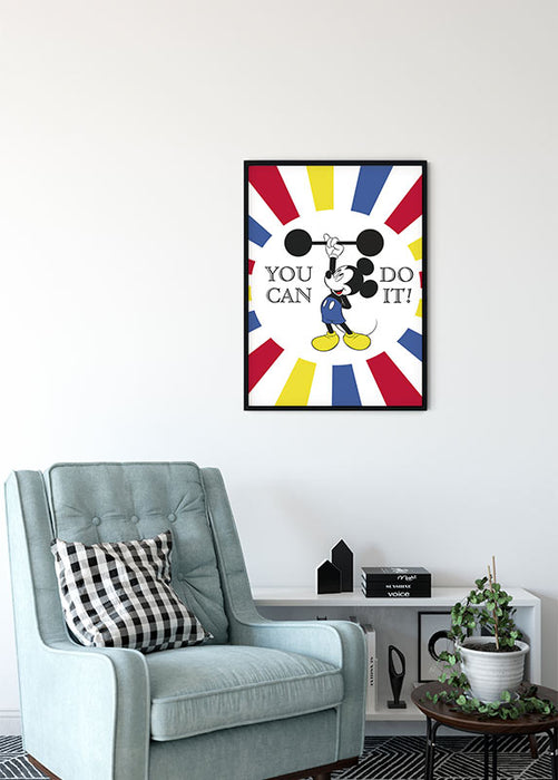 Komar NEU | Wandbild - Mickey Mouse Do it - Größe 50 x 70 cm