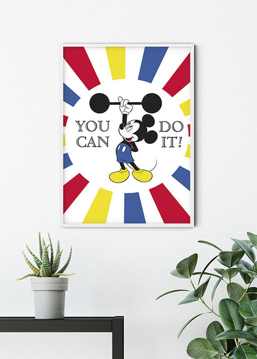 Komar NEU | Wandbild - Mickey Mouse Do it - Größe 30 x 40 cm