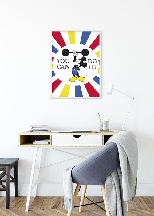 Komar NEU | Wandbild - Mickey Mouse Do it - Größe 40 x 50 cm