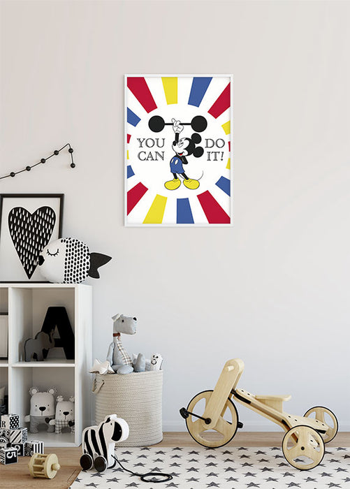 Komar NEU | Wandbild - Mickey Mouse Do it - Größe 40 x 50 cm