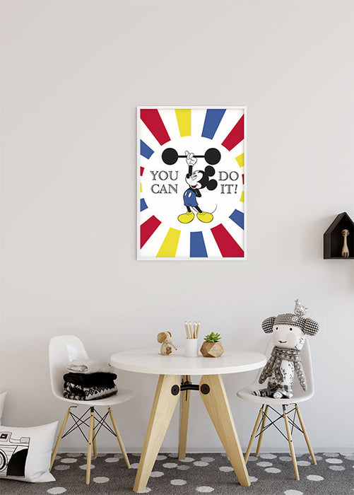 Komar NEU | Wandbild - Mickey Mouse Do it - Größe 40 x 50 cm