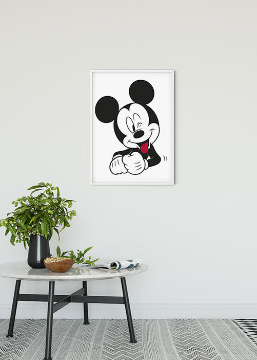 Wandbild - Mickey Mouse Funny