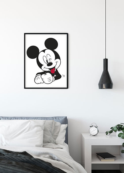 Wandbild - Mickey Mouse Funny