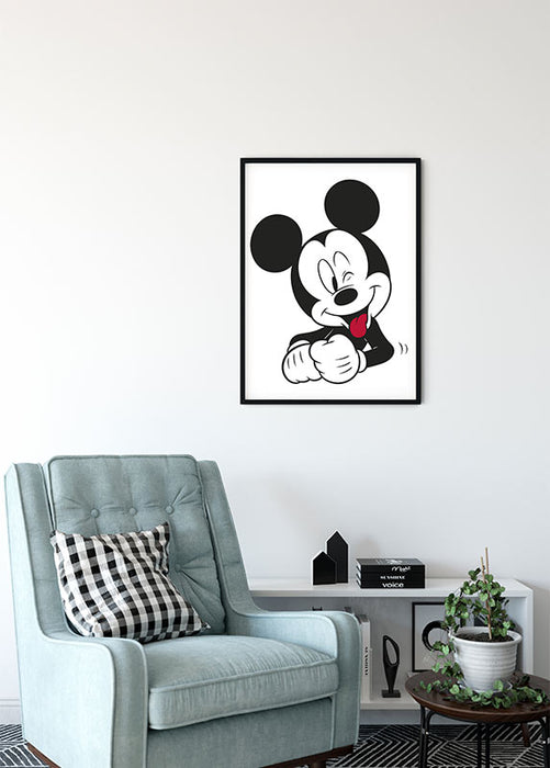 Wandbild - Mickey Mouse Funny