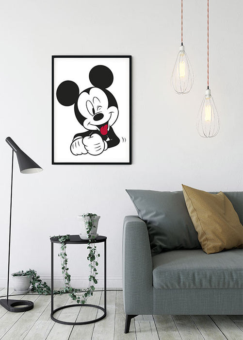 Wandbild - Mickey Mouse Funny