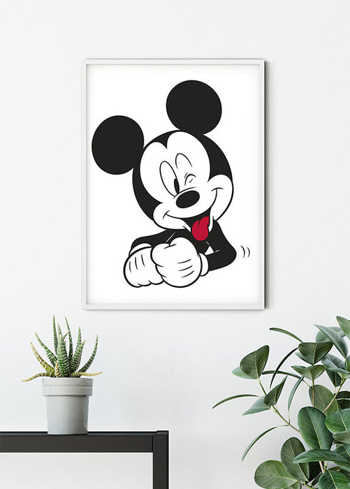 Wandbild - Mickey Mouse Funny