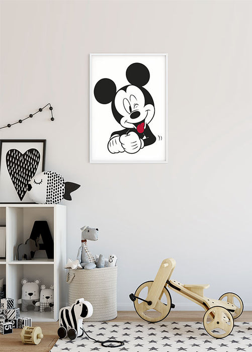 Wandbild - Mickey Mouse Funny