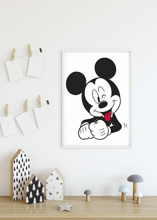 Wandbild - Mickey Mouse Funny