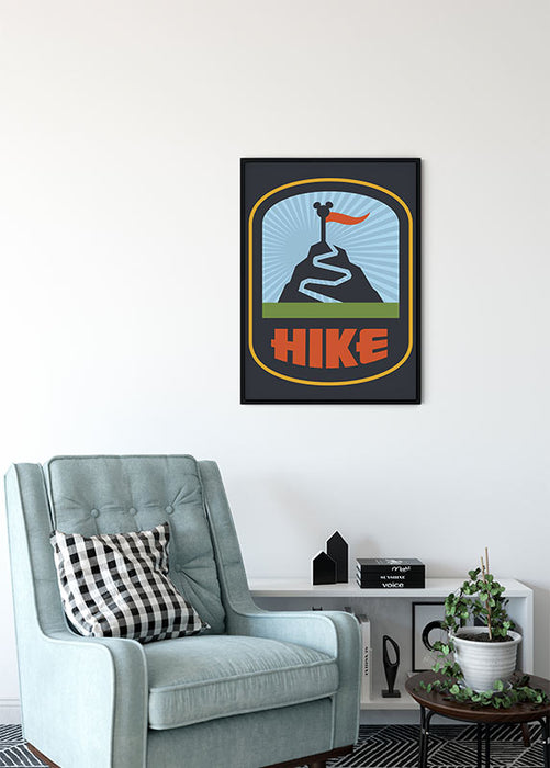 Komar NEU | Wandbild - Mickey Mouse Hike - Größe 30 x 40 cm