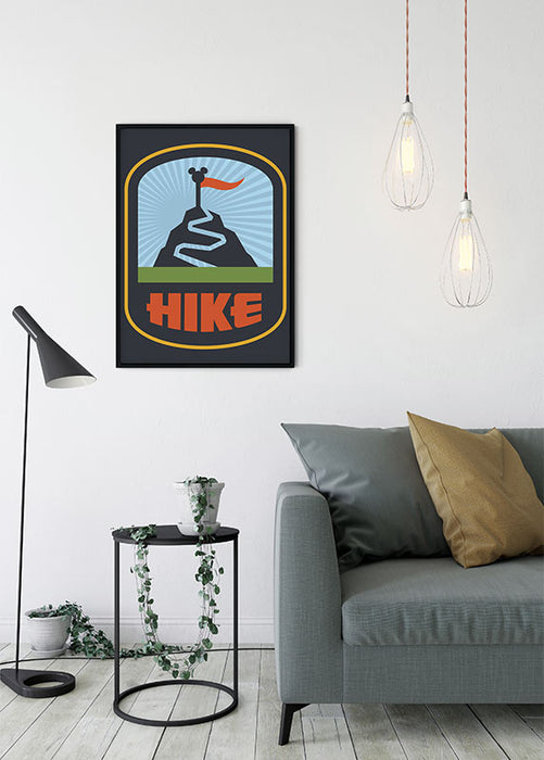 Komar NEU | Wandbild - Mickey Mouse Hike - Größe 30 x 40 cm