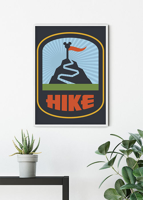Komar NEU | Wandbild - Mickey Mouse Hike - Größe 50 x 70 cm