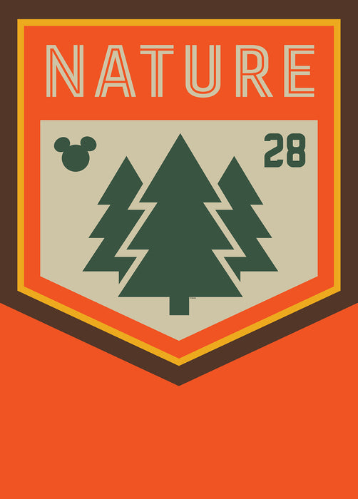 Komar NEU | Wandbild - Mickey Mouse Nature - Größe 30 x 40 cm