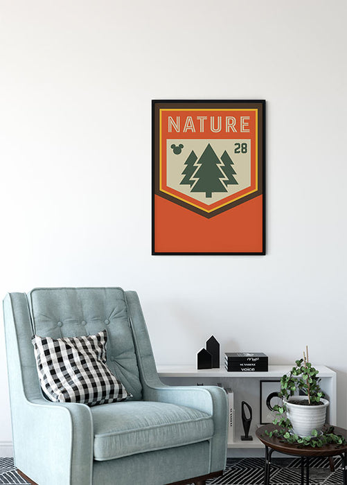 Wandbild - Mickey Mouse Nature