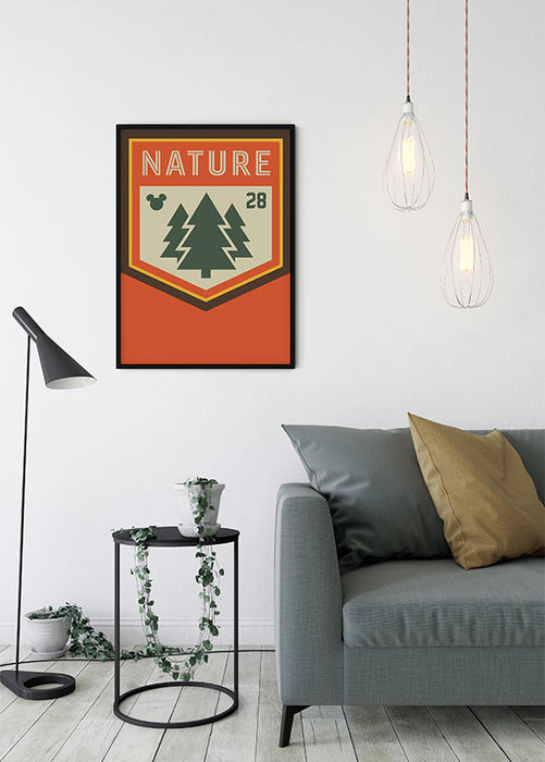 Komar NEU | Wandbild - Mickey Mouse Nature - Größe 30 x 40 cm