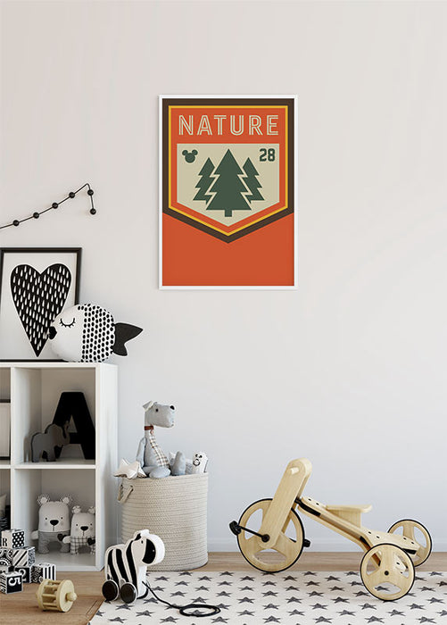 Wandbild - Mickey Mouse Nature