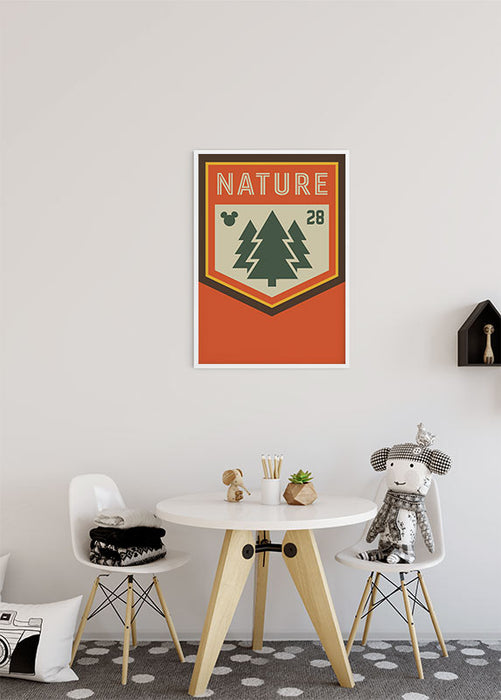 Wandbild - Mickey Mouse Nature
