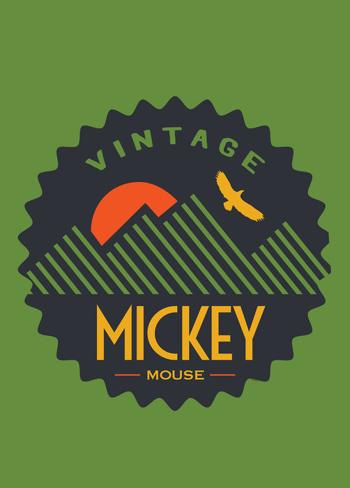 Wandbild - Mickey Mouse Vintage