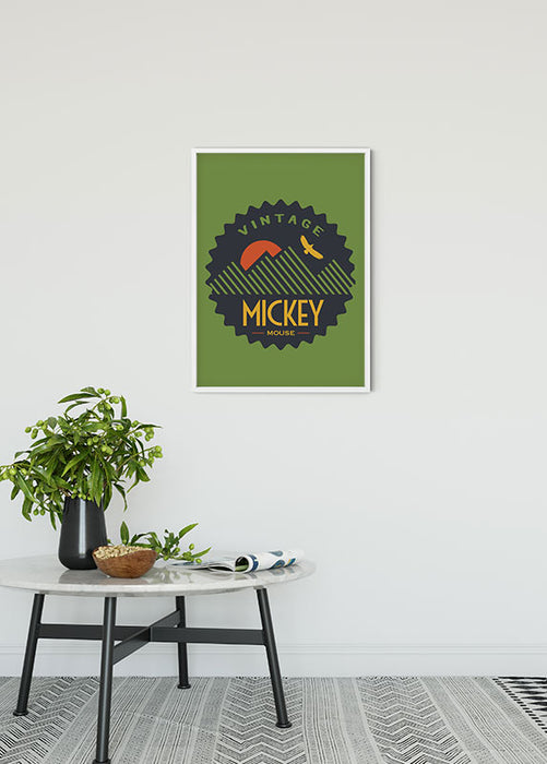 Wandbild - Mickey Mouse Vintage