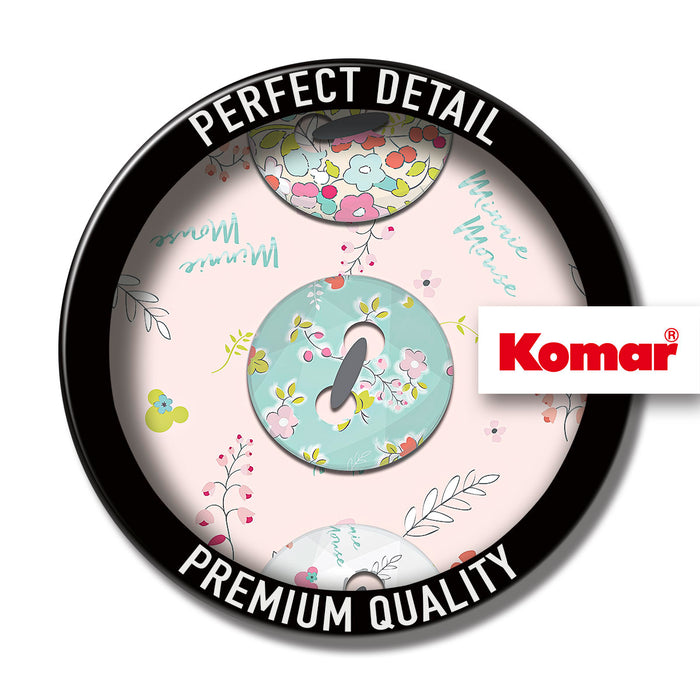 Komar NEU | Wandbild - Minnie Mouse Buttons - Größe 30 x 40 cm