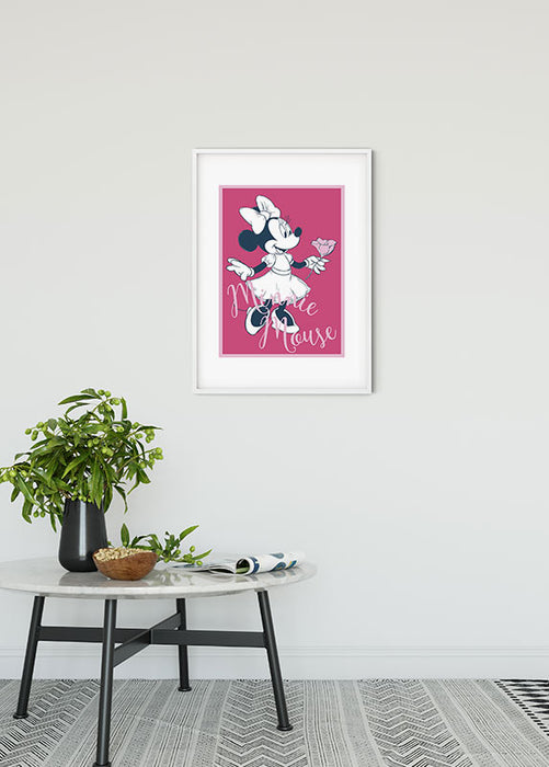 Wandbild - Minnie Mouse Girlie