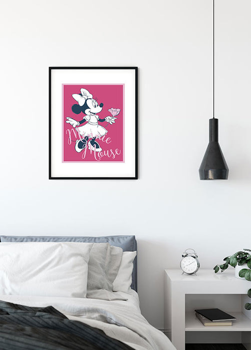 Wandbild - Minnie Mouse Girlie
