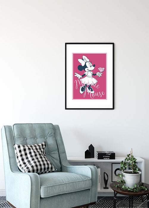 Wandbild - Minnie Mouse Girlie