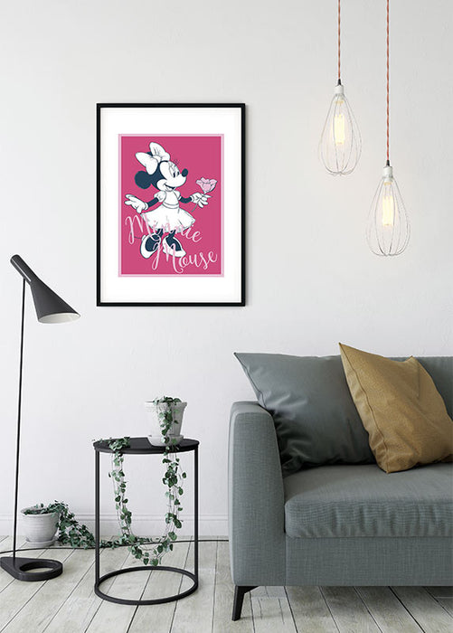 Wandbild - Minnie Mouse Girlie