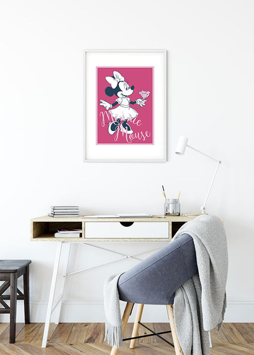 Wandbild - Minnie Mouse Girlie