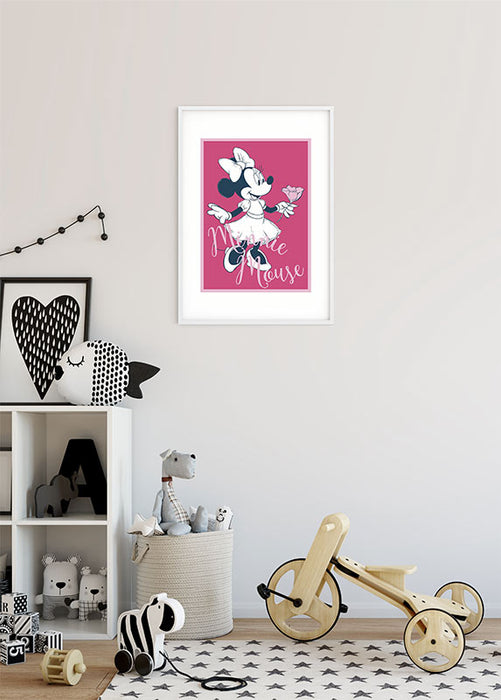 Wandbild - Minnie Mouse Girlie