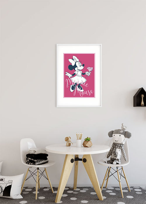 Wandbild - Minnie Mouse Girlie