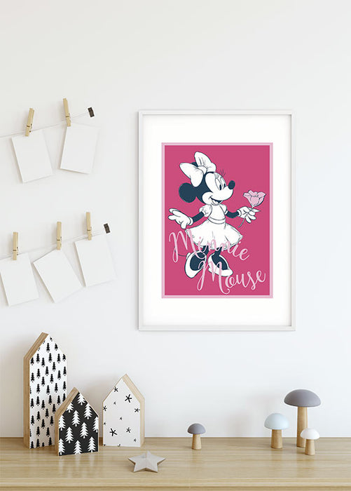 Wandbild - Minnie Mouse Girlie