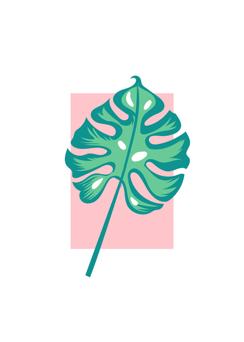 Wandbild - Minnie Mouse Leaf