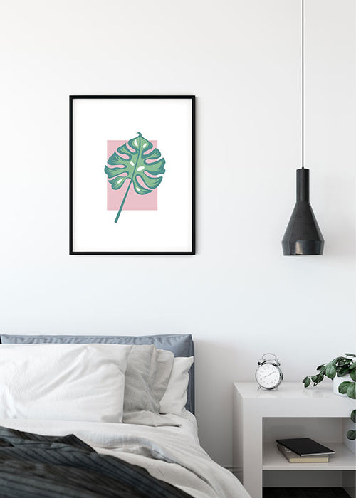 Wandbild - Minnie Mouse Leaf