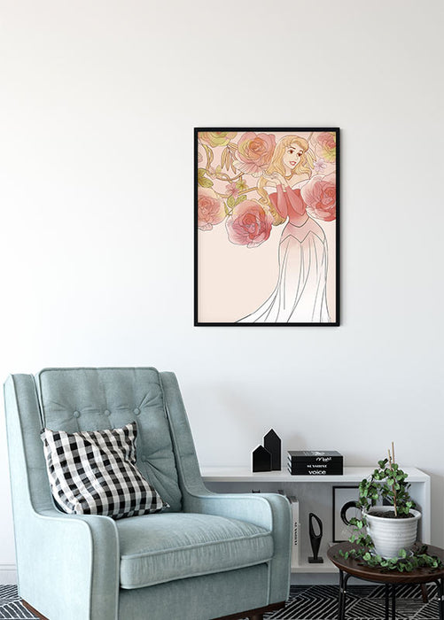 Komar NEU | Wandbild - Sleeping Beauty Roses - Größe 50 x 70 cm