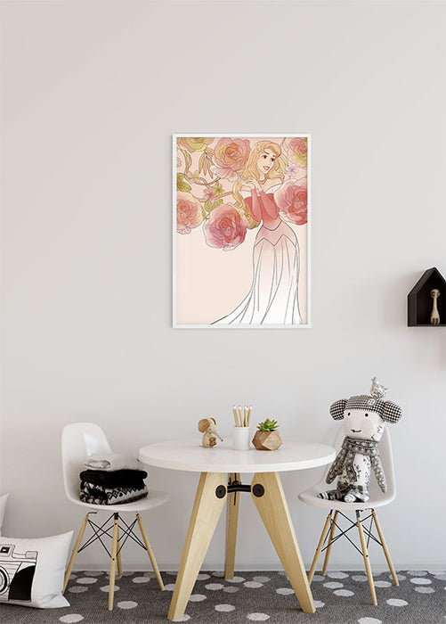 Komar NEU | Wandbild - Sleeping Beauty Roses - Größe 40 x 50 cm