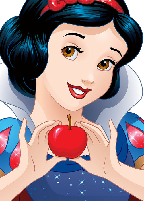 Komar NEU | Wandbild - Snow White Portrait - Größe 50 x 70 cm