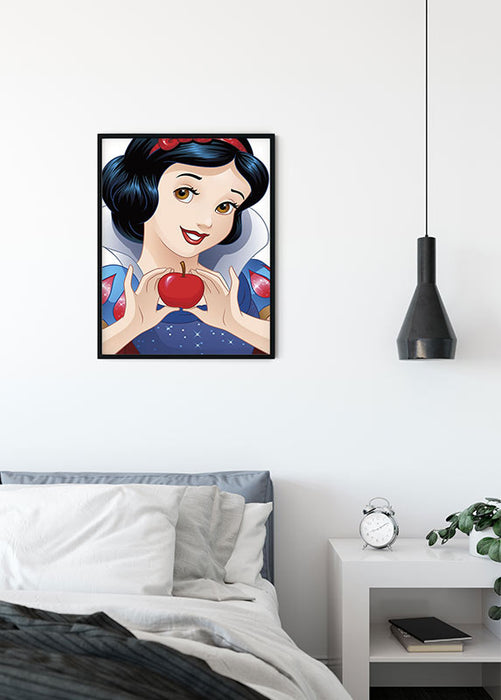 Komar NEU | Wandbild - Snow White Portrait - Größe 40 x 50 cm