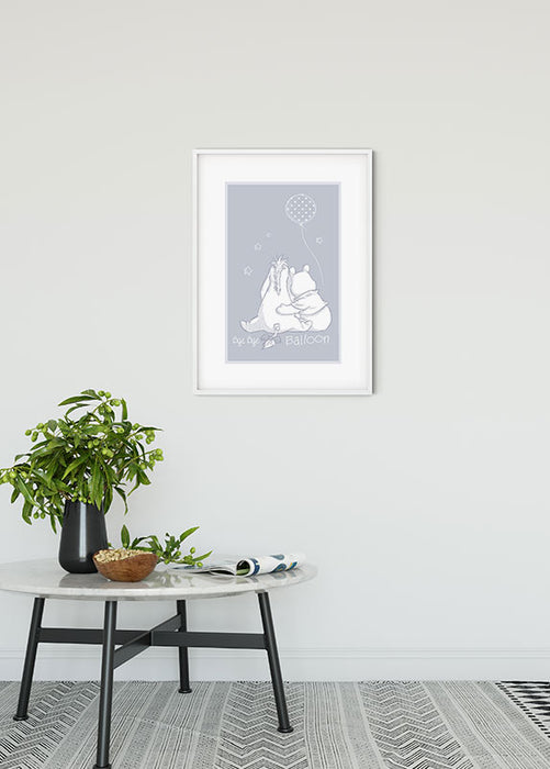 Komar NEU | Wandbild - Winnie the Pooh Bye Bye Balloon - Größe 40 x 50 cm