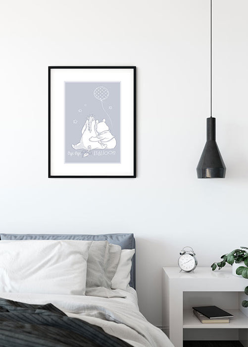 Komar NEU | Wandbild - Winnie the Pooh Bye Bye Balloon - Größe 50 x 70 cm