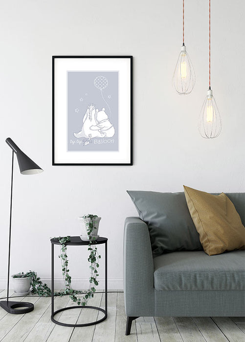 Wandbild - Winnie the Pooh Bye Bye Balloon