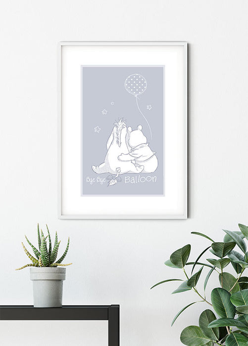 Komar NEU | Wandbild - Winnie the Pooh Bye Bye Balloon - Größe 30 x 40 cm