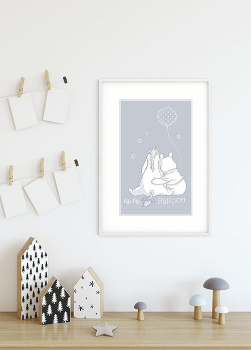 Komar NEU | Wandbild - Winnie the Pooh Bye Bye Balloon - Größe 40 x 50 cm