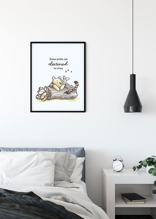 Komar NEU | Wandbild - Winnie the Pooh Path - Größe 40 x 50 cm